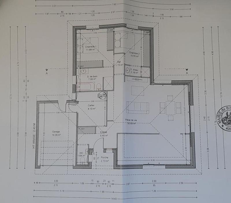 Maison - 103 m² - 4 pièces