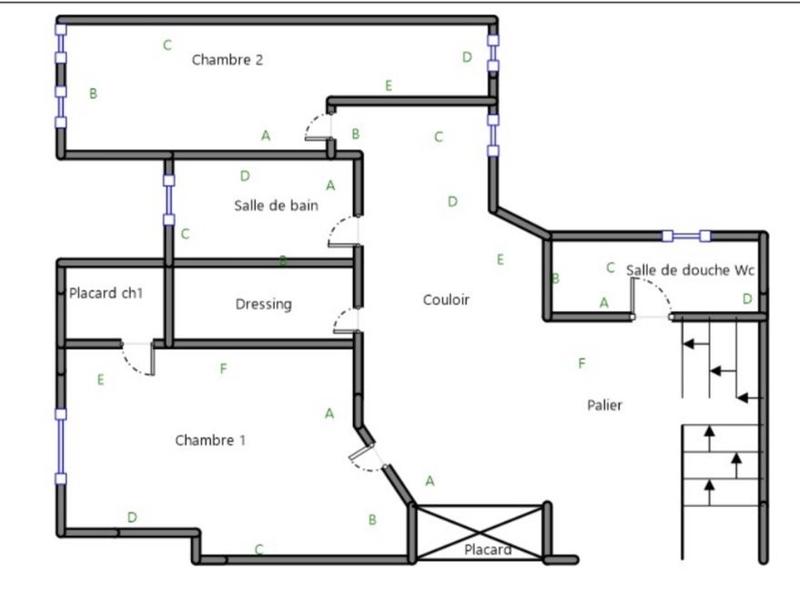 Duplex - 95 m² - 4 pièces