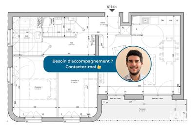 Appartement - 66 m² - 3 pièces