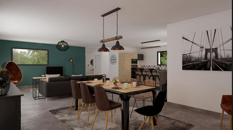 Maison - 125 m² - 6 pièces