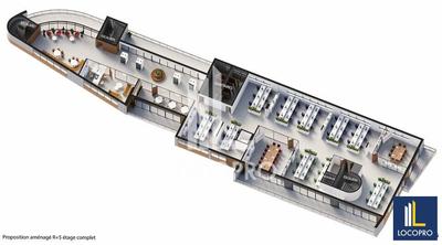 Bureau - 410 m²