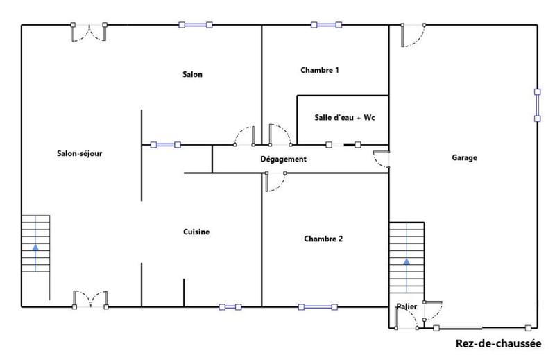 Maison - 150 m² - 6 pièces