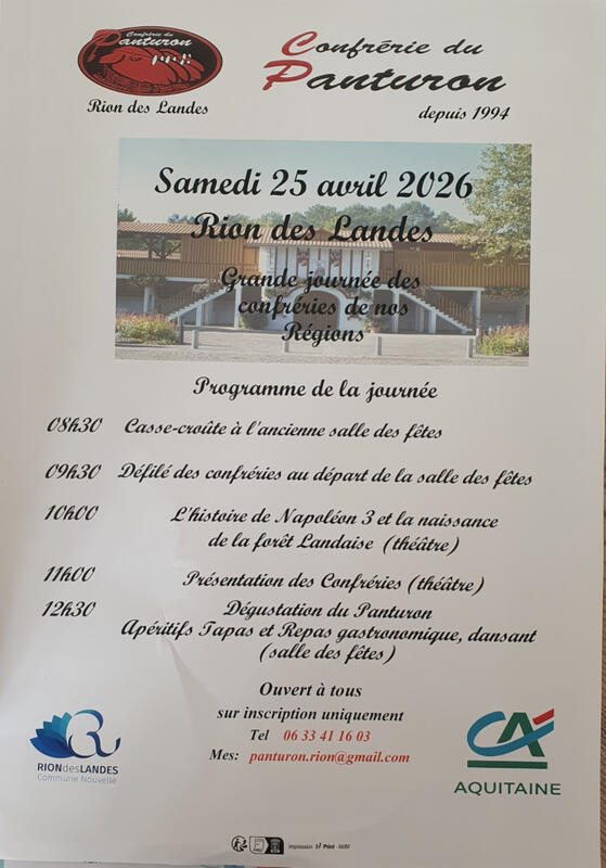 Grande journée des confréries de nos Régions