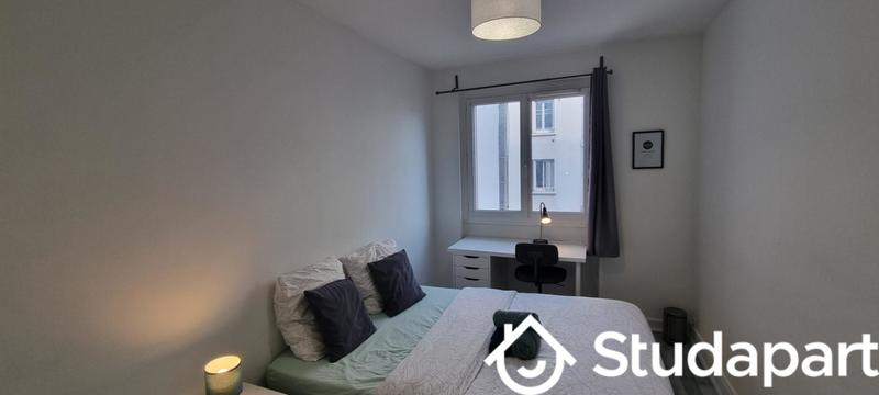 Chambre - 12 m² - 1 pièce