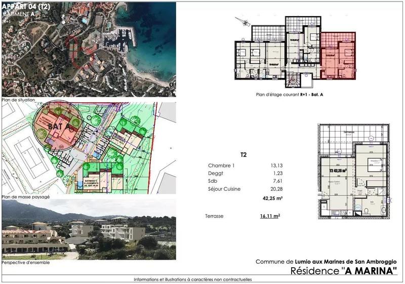 Appartement - 42 m² - 2 pièces