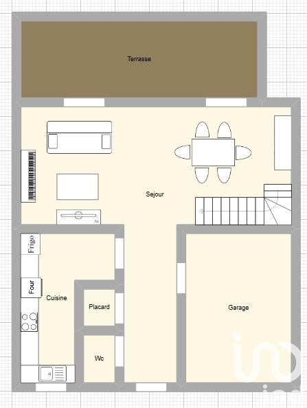 Maison - 100 m² - 6 pièces