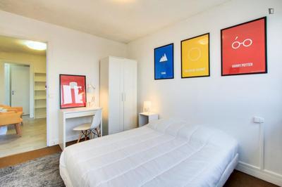 Chambre - 9 m² - 3 pièces