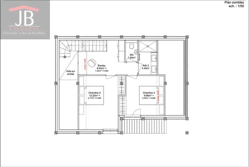 Maison - 97 m² - 4 pièces