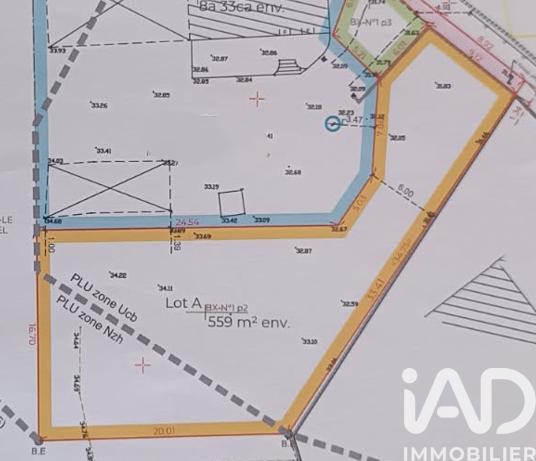 Terrain - 559 m²