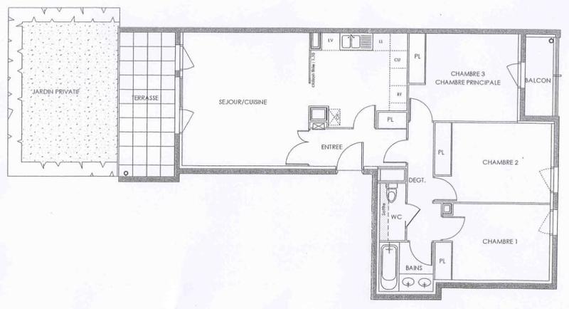 Appartement - 79 m² - 4 pièces