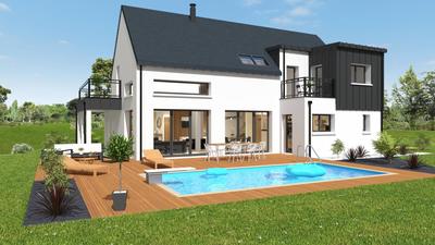 Maison - 180 m² - 8 pièces