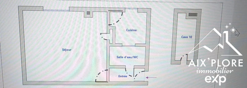 Appartement - 30 m² - 1 pièce