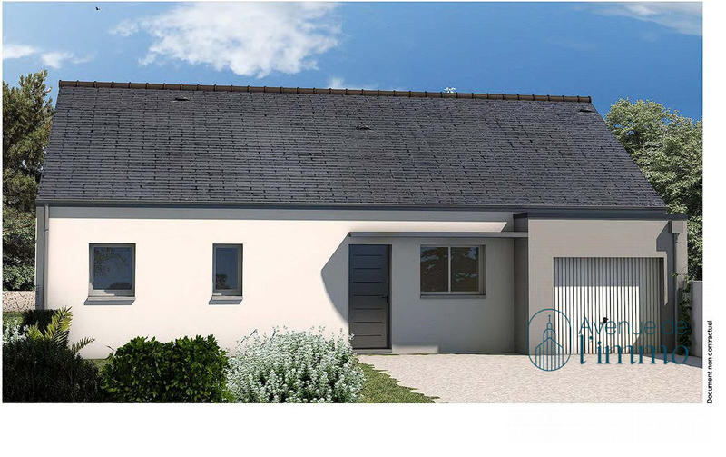 Maison - 80 m² - 4 pièces