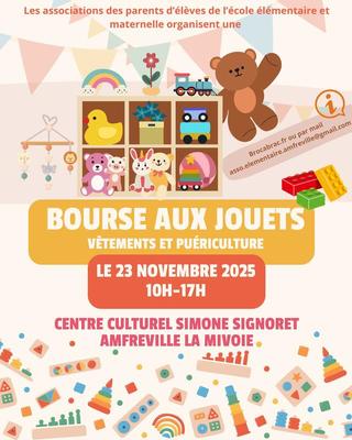 Bourse aux jouets et à la puériculture