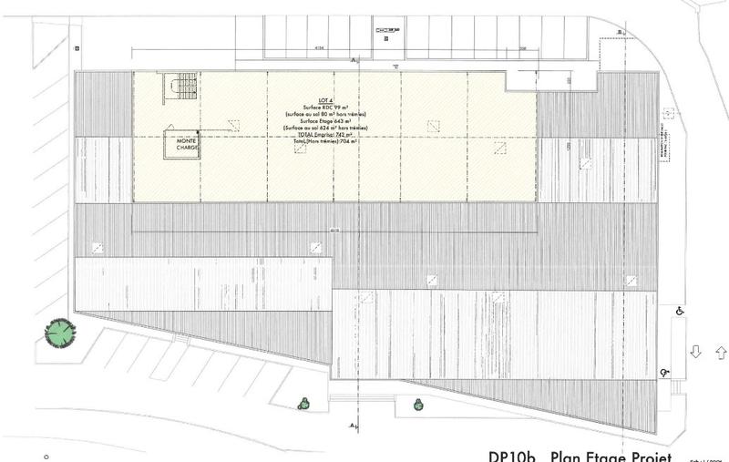 Local commercial - 1 198 m²