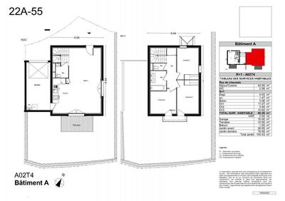 Maison - 88 m² - 4 pièces