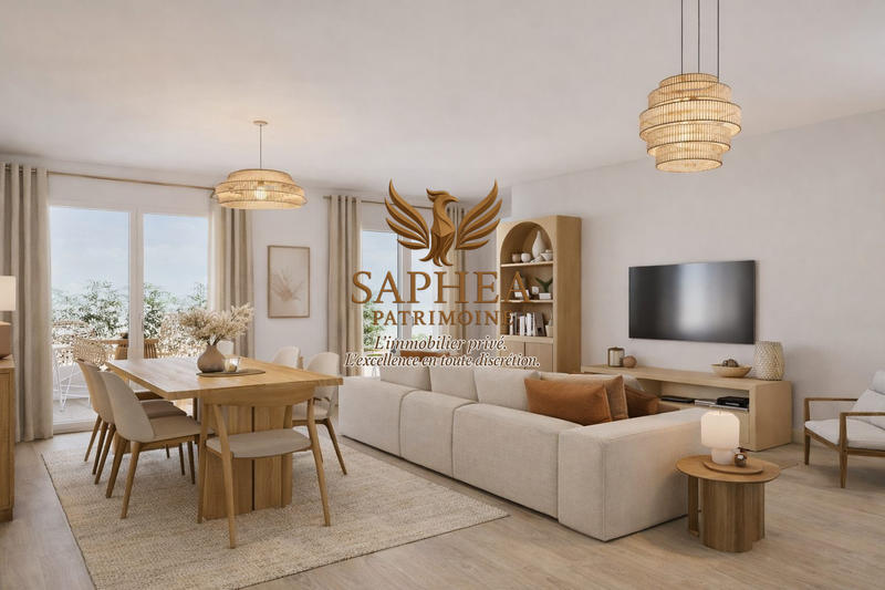 Appartement - 90 m² - 4 pièces