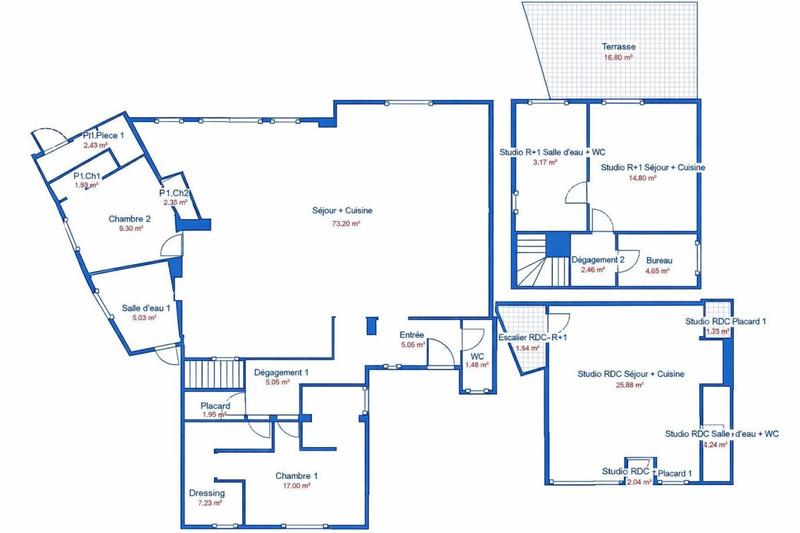 Maison ancienne - 195 m² - 5 pièces