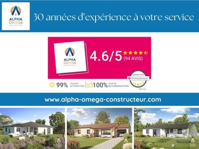 Terrain constructible - 1 000 m²