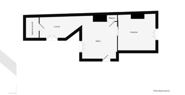 Appartement - 40 m² - 2 pièces