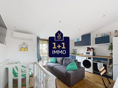 Duplex - 34 m² - 3 pièces