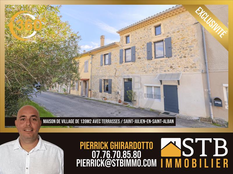 Maison de village - 139 m² - 5 pièces