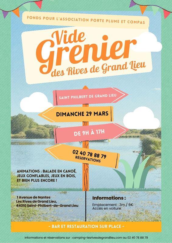 Vide grenier des rives de grand lieu