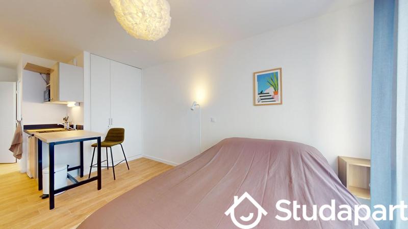 Chambre - 21 m² - 1 pièce