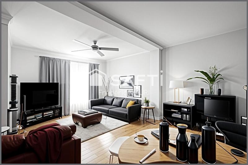 Appartement - 65 m² - 3 pièces