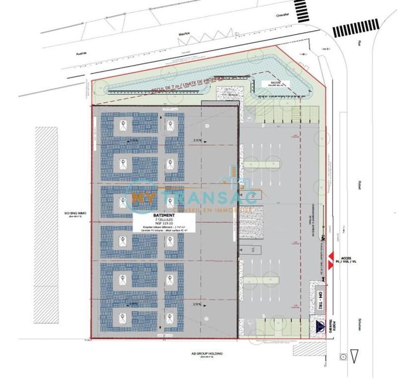 Local d'activité / Entrepôt - 3 254 m²