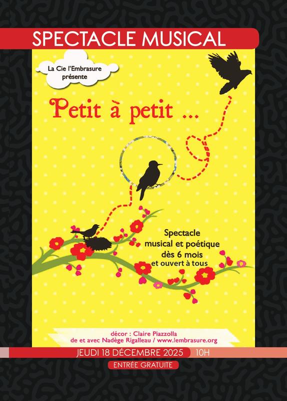 Spectacle Musical - &quot;Petit à petit&quot;