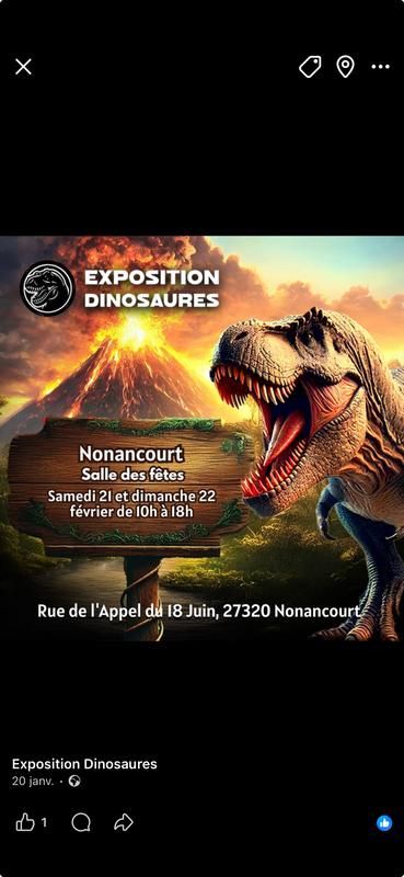 Exposition dinosaures