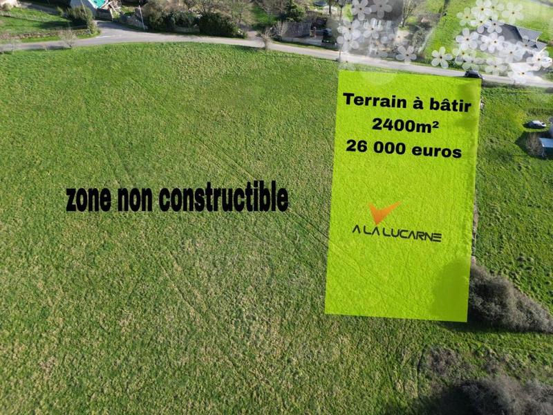 Terrain constructible - 2 403 m²