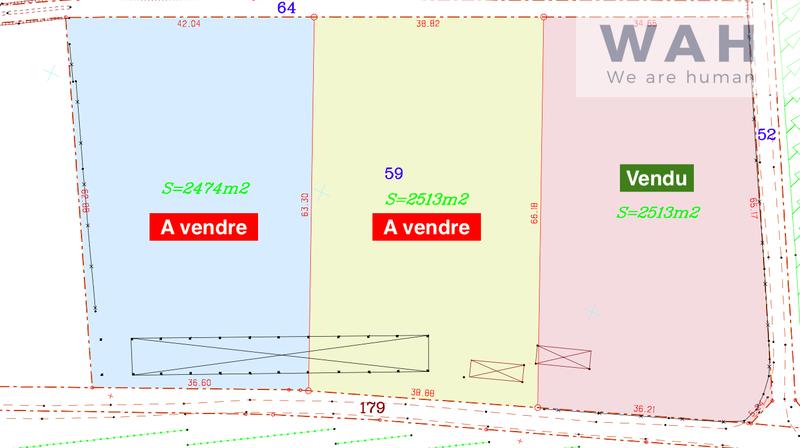 Terrain agricole - 2 513 m²