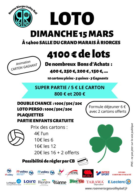 Loto Roanne Riorges Volley Ball