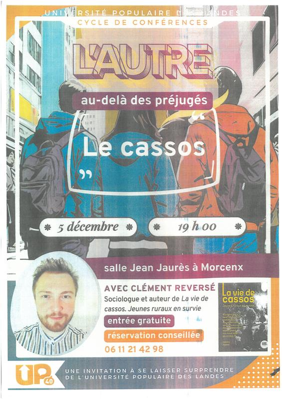 Conférence l'autre au-delà des préjugés &quot; le cassos&quot;