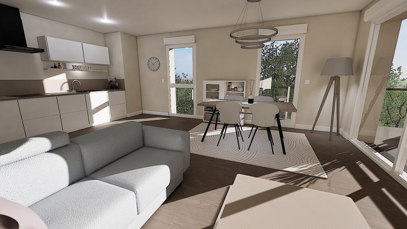 Appartement - 74 m² - 3 pièces