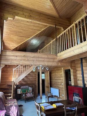 Maison de bois - 118 m² - 1 pièce