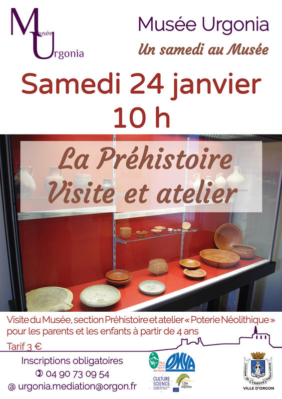 Visite et atelier sur le thème de la Préhistoire