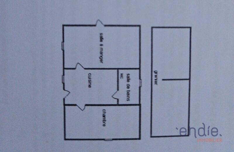 Maison - 50 m² - 2 pièces