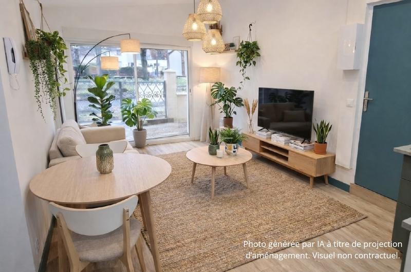 Appartement - 46 m² - 3 pièces