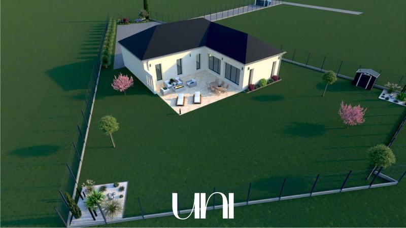 Terrain constructible - 1 252 m²