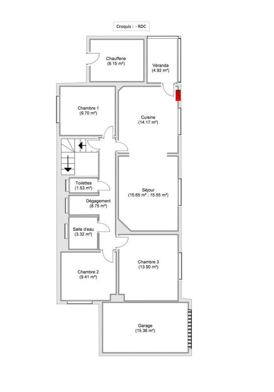 Maison - 77 m² - 4 pièces