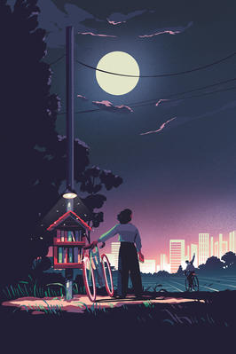 Une nuit à la médiathèque