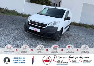 Peugeot Partner 1.6 Bluehdi 100Cv 141000km 1°main*Habillage Bois*Séparation de cabine*Double portes arrière*Ct Révision Kit Distribution Entretien Ok*Véhicule Sous Garantie*100 Points Contrôles*Carte Grise Moitié prix (Véhicule plus 10 ans)*Climatisation*
