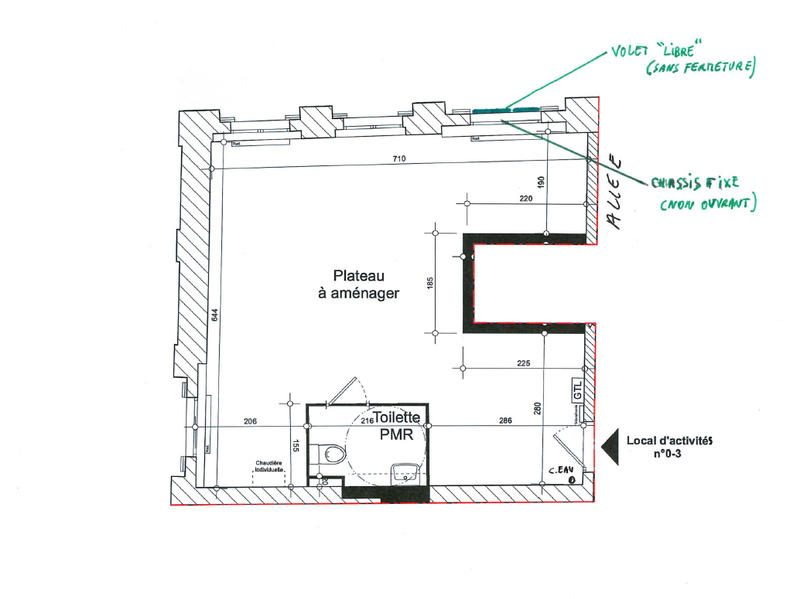 Local d'activité / Entrepôt - 41 m²