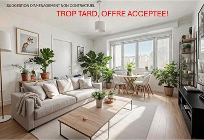 Appartement - 48 m² - 2 pièces