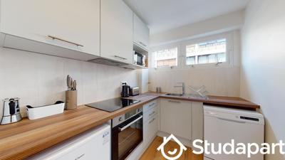 Chambre - 9 m² - 1 pièce