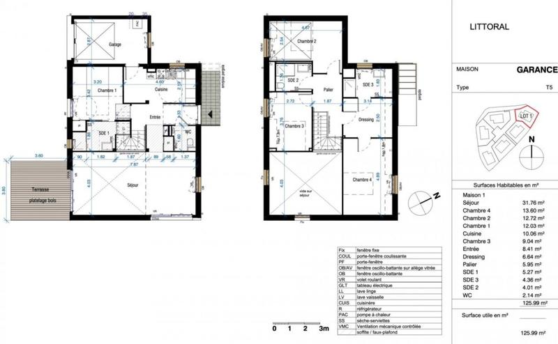 Maison - 125 m² - 5 pièces