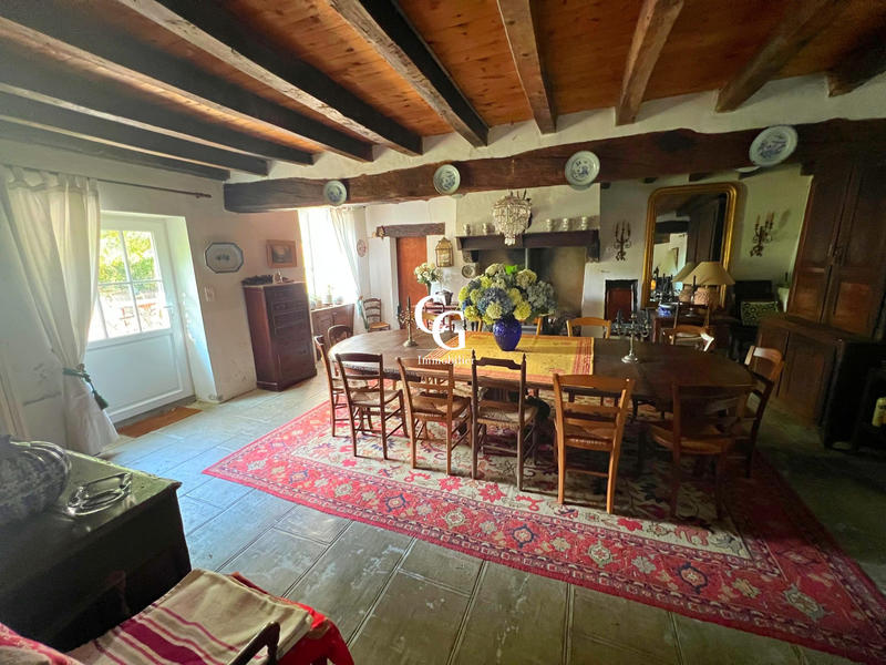 Maison ancienne - 216 m² - 7 pièces